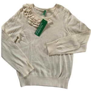 *NWT* UNITED COLORS OF BENETTON knit sweater (Size 6-7 Years)